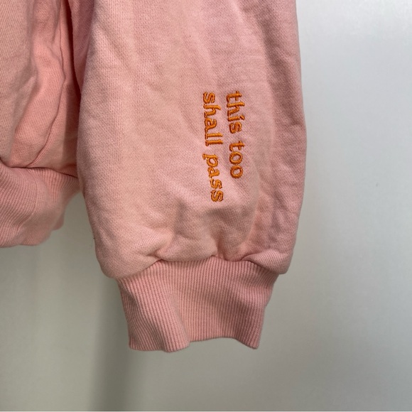 See The Way I See Anxious Sweatshirt Pink - Picture 4 of 7